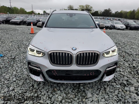 2019 BMW X3 M40i with VIN 5UXTS3C55K0Z07974, listed as a Copart auction lot 52582205 with 71,739 mi miles and Salvage Title. Bid and sale history available at DreamBid. Image 5.