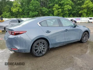 2024 Mazda 3 S Carbon Edition with VIN 3MZBPBCM8RM408560, listed as a Copart auction lot 55236975 with 8,386 mi miles and Non Repairable. Bid and sale history available at DreamBid. Image 3.