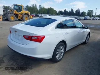 2025 Chevrolet Malibu LT with VIN 1G1ZD5ST8SF145683, listed as a IAAI auction lot 41933527 with 8,884 mi miles and . Bid and sale history available at DreamBid. Image 4.