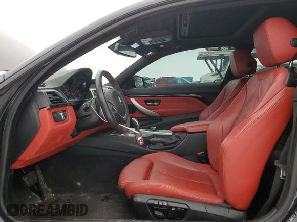 2014 BMW 4 Series 428i xDrive with VIN WBA3N5C52EF717276, listed as a Copart auction lot 43436715 with 200,942 mi miles and Salvage Title. Bid and sale history available at DreamBid. Image 7.