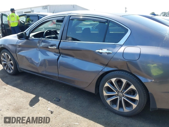 2014 Honda Accord Sedan Sport with VIN 1HGCR2F52EA026832, listed as a IAAI auction lot 41900260 with 126,858 mi miles. Bid and sale history available at carsss.com. Image 14.