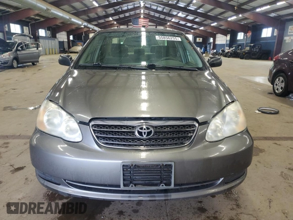 2005 Toyota Corolla CE with VIN 2T1BR32E65C378619, listed as a Copart auction lot 55856255 with 217,564 mi miles and Clean Title. Bid and sale history available at DreamBid. Image 5.