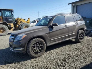2015 Mercedes-Benz GLK 250 with VIN WDCGG0EB3FG421709, listed as a Copart auction lot 46227375 with 129,584 mi miles and Salvage Title. Bid and sale history available at DreamBid. Image 1.