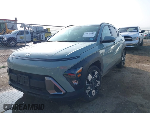2025 Hyundai Kona SEL with VIN KM8HB3AB4SU192285, listed as a IAAI auction lot 41920239 with 12,211 mi miles. Bid and sale history available at carsss.com. Image 17.