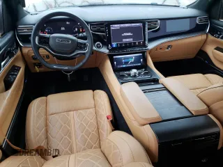 2023 Jeep Grand Wagoneer Series III with VIN 1C4SJVGP5PS570273, listed as a Copart auction lot 83839724 with 4,106 mi miles and Salvage title. Bid and sale history available at DreamBid. Image 8.