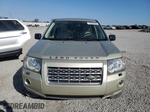 2009 Land Rover LR2 HSE with VIN SALFR24N49H139931, listed as a Copart auction lot 47622925 with 190,215 mi miles and Salvage title. Bid and sale history available at DreamBid. Image 5.