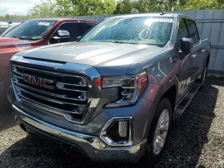2019 GMC Sierra 1500 SLT z VIN 1GTP8DED4KZ239205, wystawiony jako Copart lot #73878104 z przebiegiem 58 283 mil mil oraz Nie do naprawy • Non repairable. Historia ofert i sprzedaży dostępna na DreamBid. Obrazek 1.