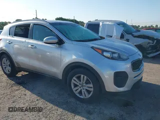 2017 Kia Sportage LX with VIN KNDPM3AC5H7074451, listed as a IAAI auction lot 41889640 with 111,314 mi miles. Bid and sale history available at carsss.com. Image 1.