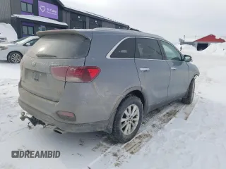 2020 Kia Sorento LX V6 with VIN 5XYPGDA54LG695044, listed as a Copart auction lot 45395885 with 0 mi miles and Salvage Title. Bid and sale history available at carsss.com. Image 3.