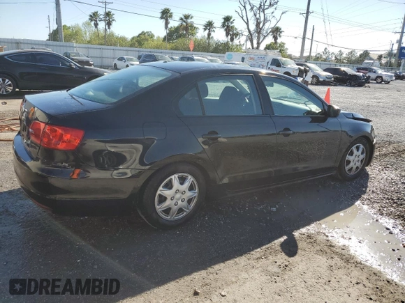2011 Volkswagen Jetta Sedan S with VIN 3VW1K7AJXBM305971, listed as a Copart auction lot 48502235 with 112,569 mi miles and Salvage Title. Bid and sale history available at carsss.com. Image 3.