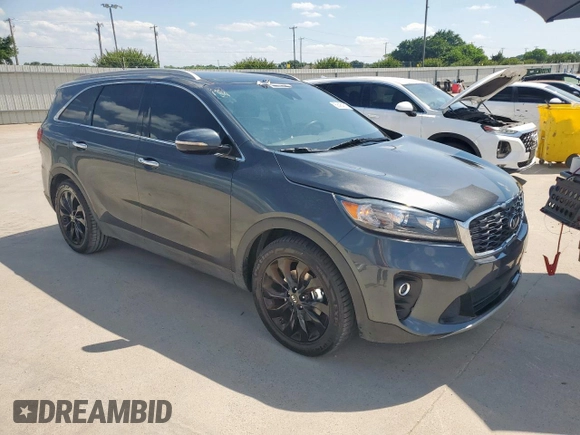 2020 Kia Sorento EX with VIN 5XYPH4A53LG671492, listed as a Copart auction lot 58464215 with 88,057 mi miles and Clean title. Bid and sale history available at DreamBid. Image 4.