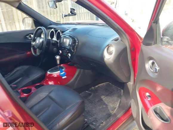 2012 Nissan Juke SV with VIN JN8AF5MV8CT123557, listed as a IAAI auction lot 41622261 with 130,220 mi miles. Bid and sale history available at carsss.com. Image 5.
