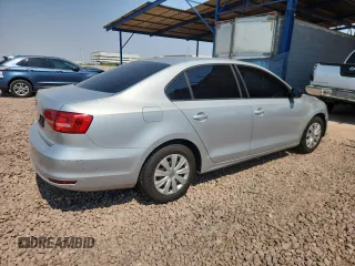 2015 Volkswagen Jetta S with VIN 3VW2K7AJ6FM282554, listed as a Copart auction lot 64866165 with 132,542 mi miles and Clean title. Bid and sale history available at DreamBid. Image 3.