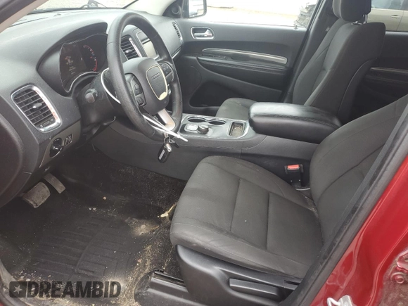 2015 Dodge Durango SXT with VIN 1C4RDJAG8FC147543, listed as a Copart auction lot 65713485 with 209,010 mi miles and Salvage title. Bid and sale history available at DreamBid. Image 7.