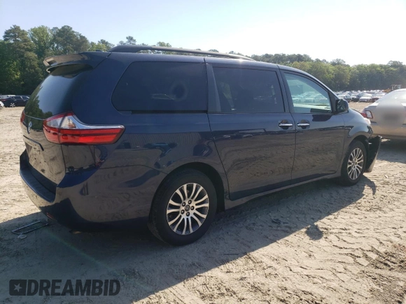 2018 Toyota Sienna XLE Auto Access Seat with VIN 5TDYZ3DC7JS914212, listed as a Copart auction lot 55273805 with 56,082 mi miles and Salvage title. Bid and sale history available at DreamBid. Image 3.