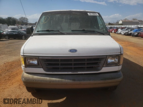 1996 Ford Econoline Cargo with VIN 1FTEE14Y6THB44560, listed as a Copart auction lot 48748825 with 92,895 mi miles and Salvage Title. Bid and sale history available at DreamBid. Image 5.