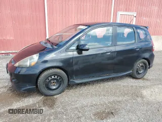 2007 Honda Fit Sport z VIN JHMGD38677S813796, wystawiony jako Copart lot #55111635 z przebiegiem 208 738 mil mil oraz Czysty tytuł • Clean title. Historia ofert i sprzedaży dostępna na DreamBid. Obrazek 1.