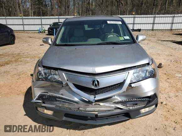 2012 Acura MDX Tech Pkg with VIN 2HNYD2H36CH536351, listed as a Copart auction lot 48763035 with 97,169 mi miles and Salvage Title. Bid and sale history available at carsss.com. Image 5.