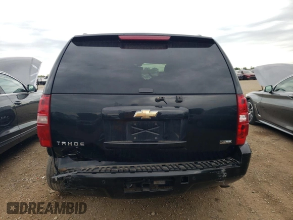2007 Chevrolet Tahoe LTZ with VIN 1GNFK13087J342734, listed as a Copart auction lot 53401595 with 223,628 mi miles and Salvage title. Bid and sale history available at DreamBid. Image 6.