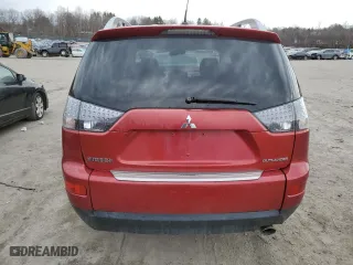 2008 Mitsubishi Outlander SE with VIN JA4LT31W98Z018586, listed as a Copart auction lot 48254525 with 152,307 mi miles and Salvage Title. Bid and sale history available at carsss.com. Image 6.