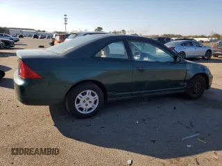 2002 Honda Civic DX with VIN 1HGEM222X2L072623, listed as a Copart auction lot 45855475 with 109,354 mi miles and Clean Title. Bid and sale history available at DreamBid. Image 3.