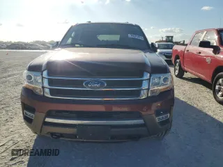 2017 Ford Expedition EL XLT with VIN 1FMJK1JT1HEA44869, listed as a Copart auction lot 76070474 with 0 mi miles and Salvage Title. Bid and sale history available at carsss.com. Image 5.