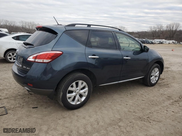 2013 Nissan Murano SL with VIN JN8AZ1MW8DW308684, listed as a Copart auction lot 43920855 with 0 mi miles and Clean Title. Bid and sale history available at carsss.com. Image 3.