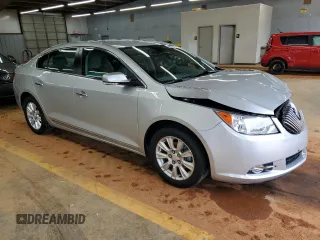 2013 Buick LaCrosse Leather with VIN 1G4GC5ER3DF184875, listed as a Copart auction lot 58577345 with 92,612 mi miles and Salvage title. Bid and sale history available at DreamBid. Image 4.