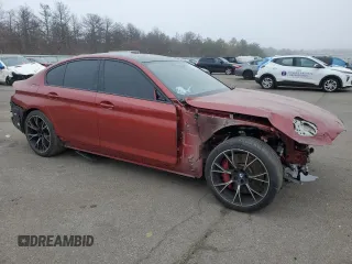 2021 BMW M5 with VIN WBS83CH03MCG00754, listed as a Copart auction lot 50154465 with 34,540 mi miles and Salvage Title. Bid and sale history available at carsss.com. Image 4.