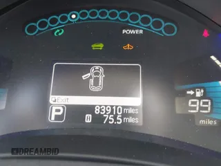 2017 Nissan LEAF SV with VIN 1N4BZ0CP4HC303676, listed as a IAAI auction lot 42233850 with 83,910 mi miles and . Bid and sale history available at DreamBid. Image 12.