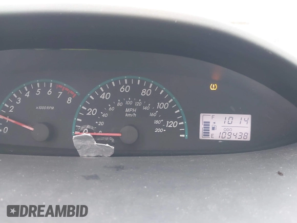 2010 Toyota Yaris with VIN JTDBT4K30A1356295, listed as a IAAI auction lot 41676307 with 109,438 mi miles and . Bid and sale history available at carsss.com. Image 7.