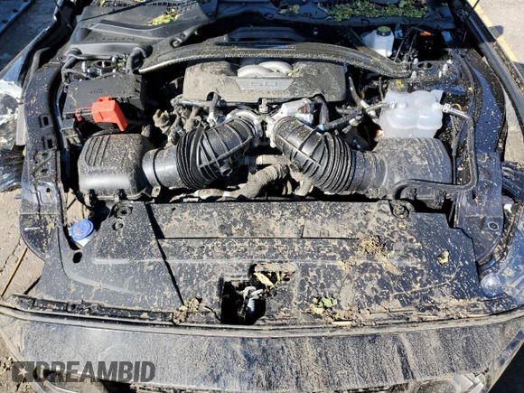 2024 Ford Mustang Dark Horse with VIN 1FA6P8R01R5505946, listed as a Copart auction lot 76901344 with 1,162 mi miles and Salvage Title. Bid and sale history available at carsss.com. Image 11.