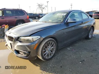 2014 BMW 2 Series 228i with VIN WBA1F5C5XEV256256, listed as a Copart auction lot 42728715 with Not Provided miles and Clean Title. Bid and sale history available at carsss.com. Image 1.