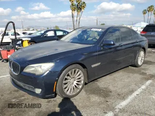 2009 BMW 7 Series 750i with VIN WBAKA83579CY33783, listed as a Copart auction lot 42747475 with 142,181 mi miles and Salvage Title. Bid and sale history available at DreamBid. Image 1.