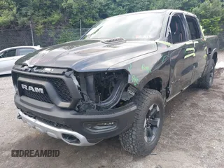 2019 Ram 1500 Rebel z VIN 1C6SRFLT1KN784936, wystawiony jako IAAI lot #42375986 z przebiegiem 78 539 mil mil oraz . Historia ofert i sprzedaży dostępna na DreamBid. Obrazek 6.
