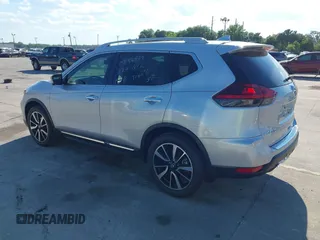 2019 Nissan Rogue SV with VIN 5N1AT2MT9KC712922, listed as a IAAI auction lot 41881530 with 21,489 mi miles and . Bid and sale history available at DreamBid. Image 3.