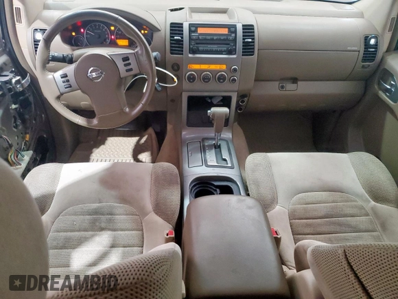 2005 Nissan Pathfinder LE with VIN 5N1AR18U45C705005, listed as a Copart auction lot 61138245 with 156,966 mi miles and Salvage title. Bid and sale history available at DreamBid. Image 8.