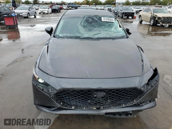 2019 Mazda 3 Preferred with VIN 3MZBPADL2KM112374, listed as a Copart auction lot 81246564 with 54,457 mi miles and Salvage Title. Bid and sale history available at DreamBid. Image 5.