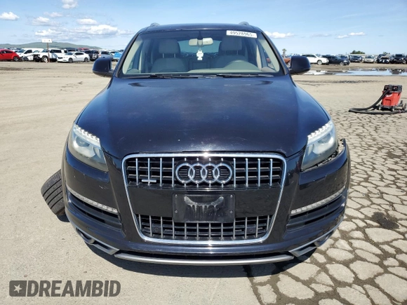 2012 Audi Q7 3.0T Premium Plus with VIN WA1LGAFE0CD000105, listed as a Copart auction lot 49528965 with 104,782 mi miles and Salvage Title. Bid and sale history available at carsss.com. Image 5.