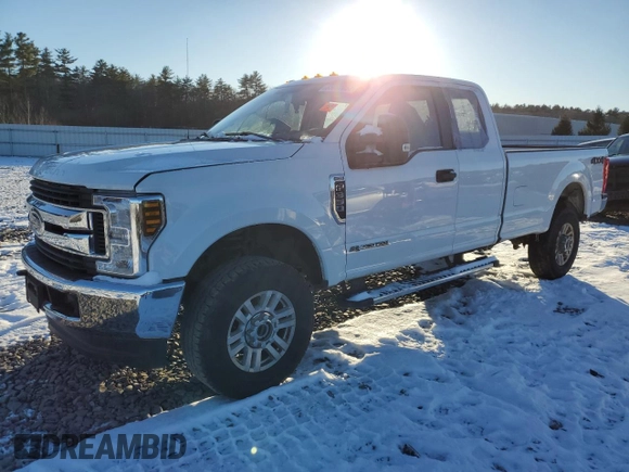 2019 Ford F-350 XL with VIN 1FT8X3BT7KEG22351, listed as a Copart auction lot 85060854 with Not provided miles and Salvage title. Bid and sale history available at DreamBid. Image 1.
