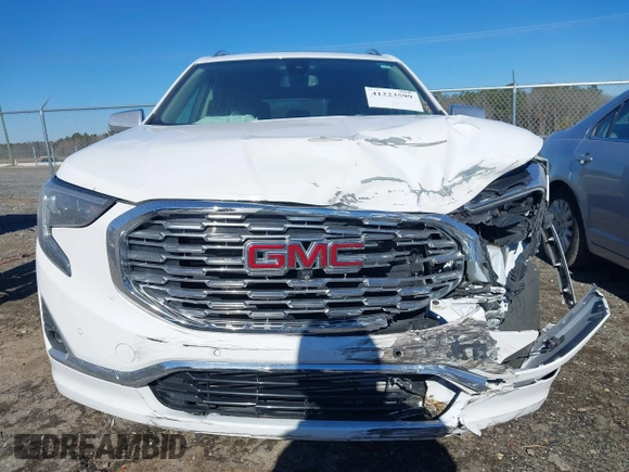 2020 GMC Terrain Denali with VIN 3GKALSEX4LL192743, listed as a IAAI auction lot 41223599 with 24,573 mi miles and . Bid and sale history available at DreamBid. Image 13.