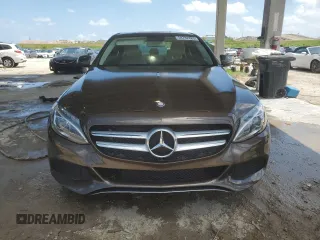 2016 Mercedes-Benz C 300 Luxury with VIN WDDWF4KBXGR139241, listed as a Copart auction lot 58782885 with Not provided miles and Salvage title. Bid and sale history available at DreamBid. Image 5.