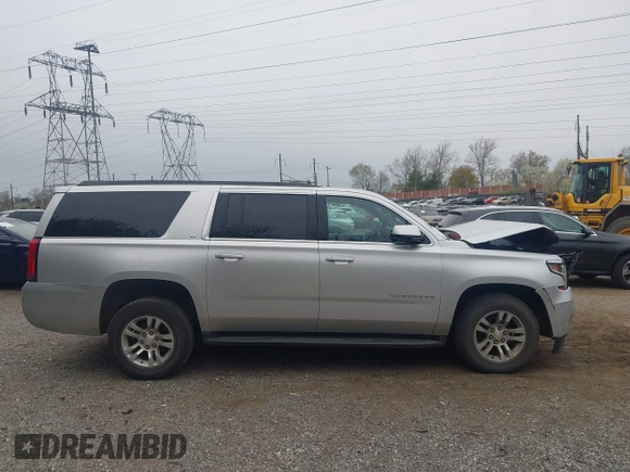 2017 Chevrolet Suburban LT with VIN 1GNSKHKC3HR191078, listed as a IAAI auction lot 41998257 with 165,238 mi miles. Bid and sale history available at carsss.com. Image 13.