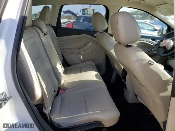 2017 Ford Escape Titanium with VIN 1FMCU0JD9HUB48912, listed as a Copart auction lot 84016554 with 52,199 mi miles and Salvage Title. Bid and sale history available at carsss.com. Image 11.