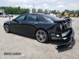 2019 Cadillac CT6 Sport AWD with VIN 1G6KP5R64KU144786, listed as a Copart auction lot 63397094 with 69,756 mi miles and Salvage title. Bid and sale history available at DreamBid. Image 2.