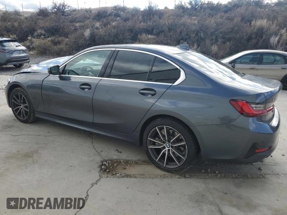2022 BMW 3 Series 330i xDrive with VIN 3MW5R7J09N8C56232, listed as a Copart auction lot 47318825 with 31,339 mi miles and Salvage Title. Bid and sale history available at carsss.com. Image 2.