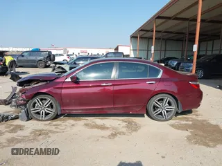 2017 Honda Accord Sport with VIN 1HGCR2F58HA025382, listed as a IAAI auction lot 42020349 with 107,021 mi miles. Bid and sale history available at carsss.com. Image 15.