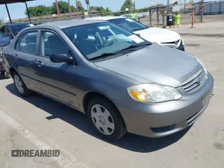 2004 Toyota Corolla CE with VIN 1NXBR32E24Z271001, listed as a IAAI auction lot 42184857 with 156,798 mi miles and . Bid and sale history available at DreamBid. Image 1.