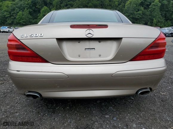 2003 Mercedes-Benz SL-Class with VIN WDBSK75F13F026664, listed as a Copart auction lot 64382764 with 84,228 mi miles and Salvage Title. Bid and sale history available at carsss.com. Image 6.
