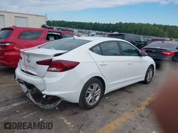 2020 Hyundai Elantra Value Edition z VIN 5NPD84LF7LH543676, wystawiony jako IAAI lot #42198725 z przebiegiem 112 802 mil mil oraz . Historia ofert i sprzedaży dostępna na DreamBid. Obrazek 4.